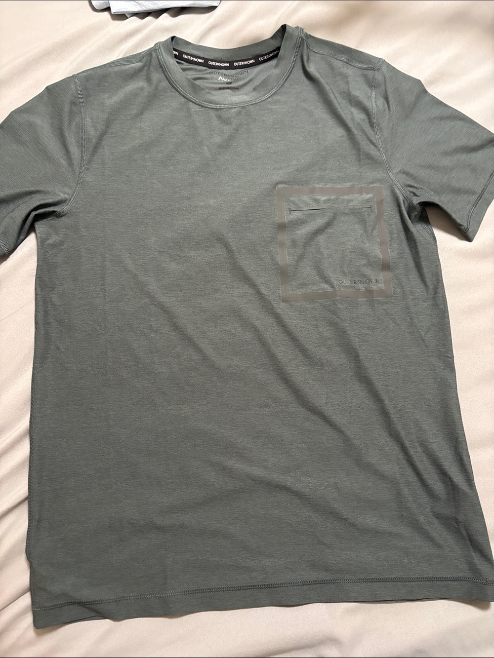 Outerknown Slate Gray Pocket Tee